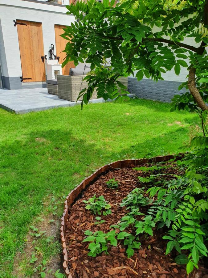 Villa Trendy, Authentieke Woning Met Groot Terras En Tuin Bruges Esterno foto