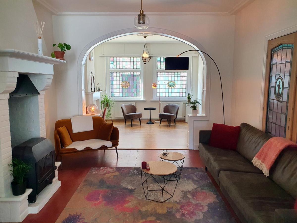 Villa Trendy, Authentieke Woning Met Groot Terras En Tuin Bruges Esterno foto